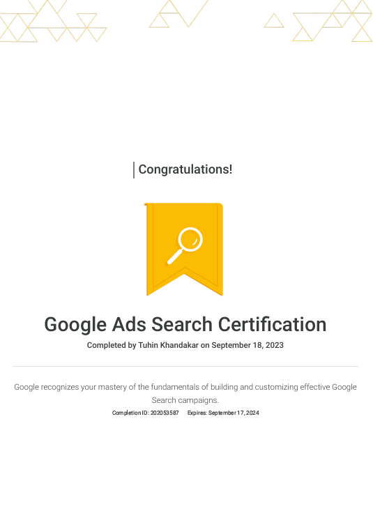 Google Ads Search